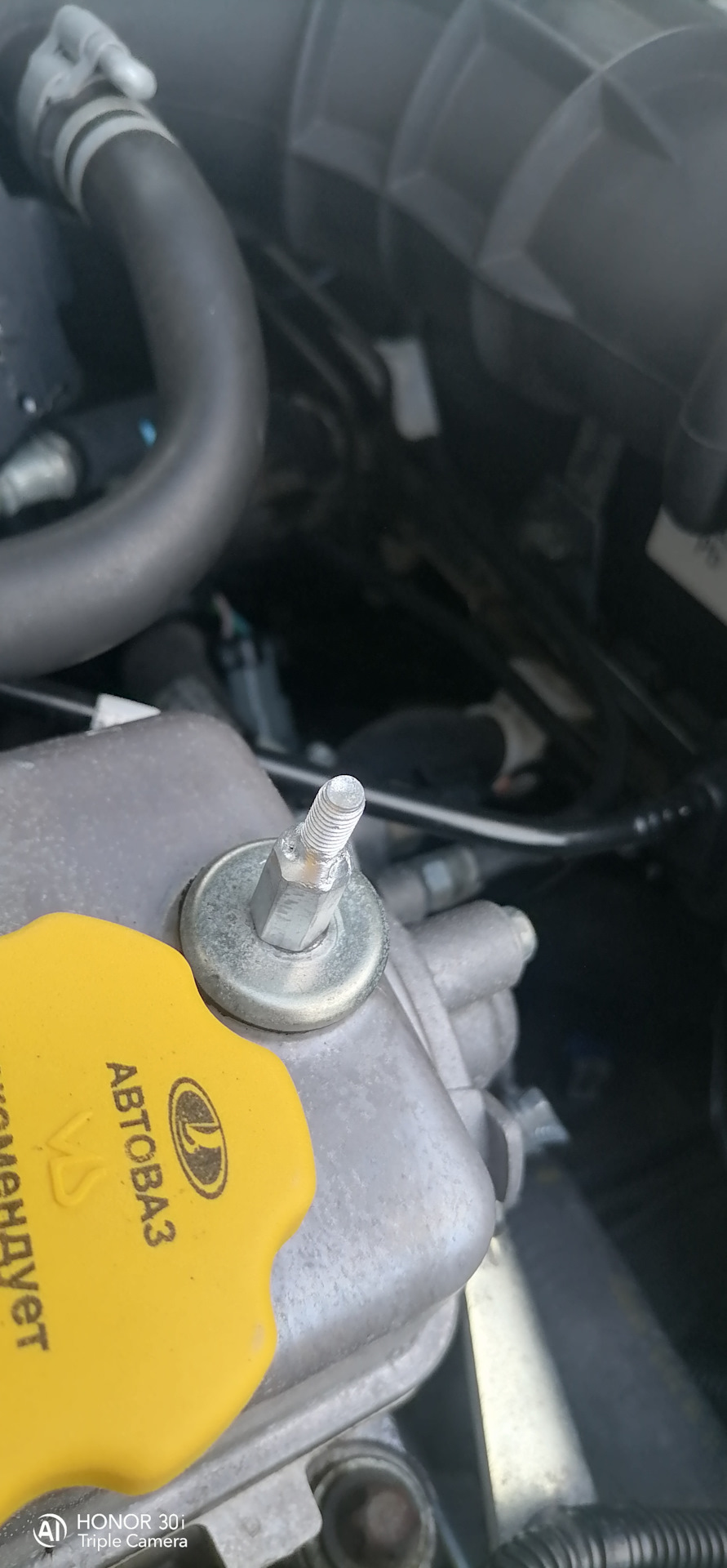 Доработка под капотом — Lada Гранта Лифтбек (2-е поколение), 1,6 л ...