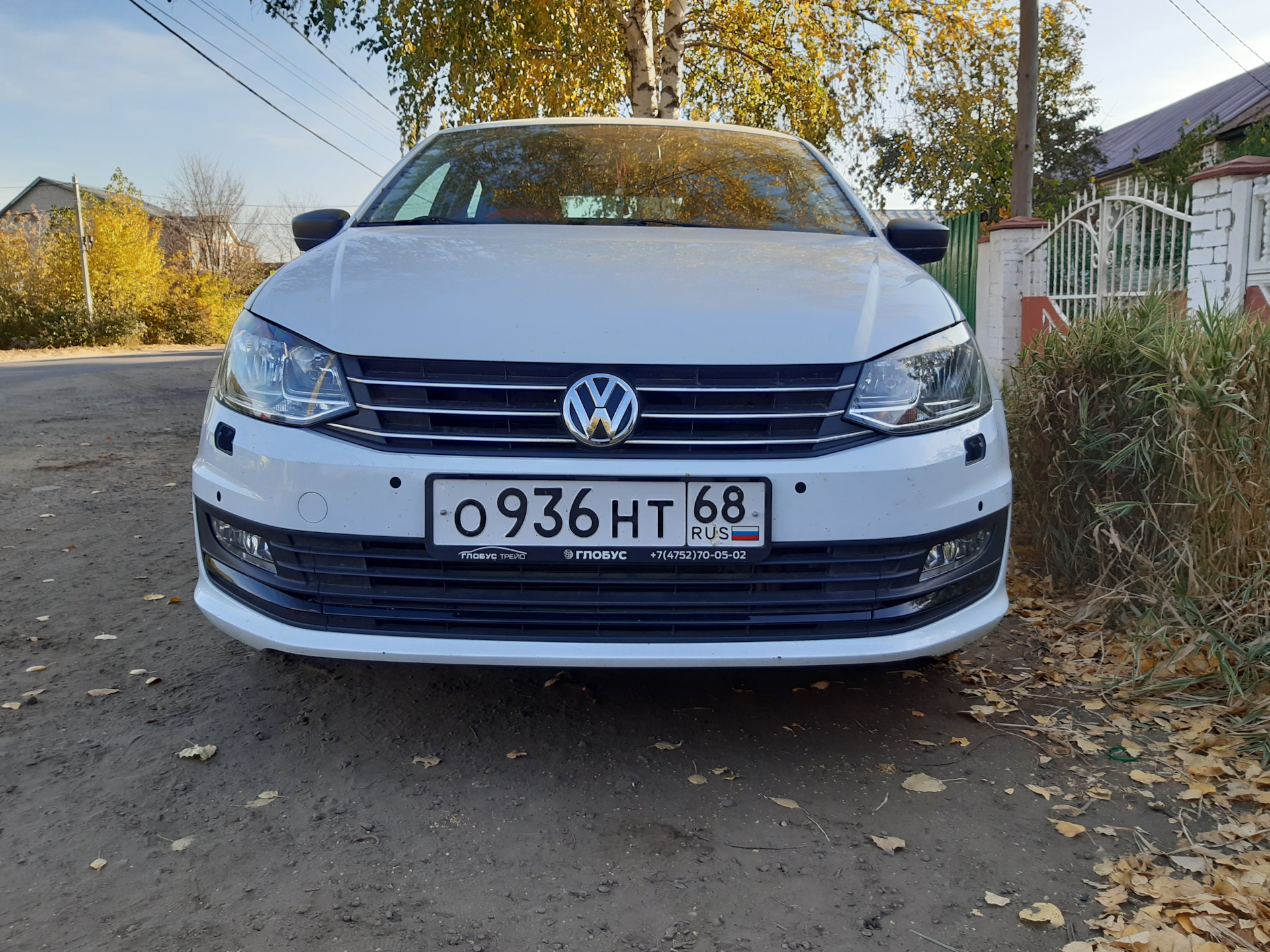 Фары polo седан 19 года, они же polo 6C — Volkswagen Polo Sedan, 1,6 л ...