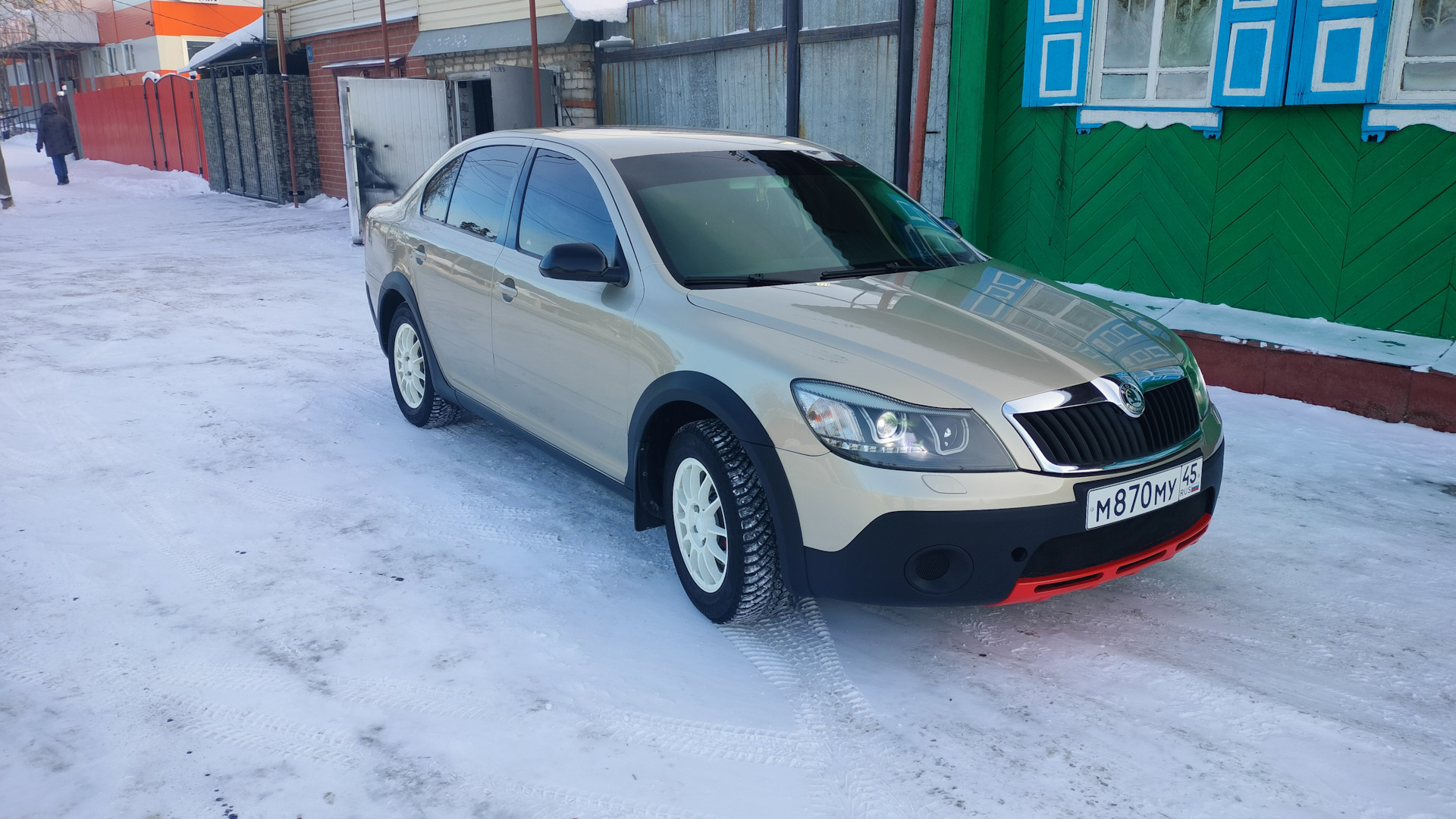 Skoda Octavia A5 Mk2 1.6 бензиновый 2006 | Золотая птица на DRIVE2