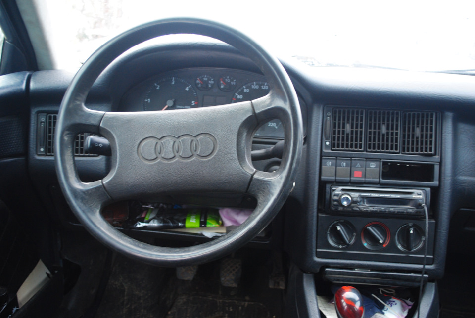 Замена руля и другие плюшки для авто . — Audi 80 (B4), 2,6 л, 1993 года ...