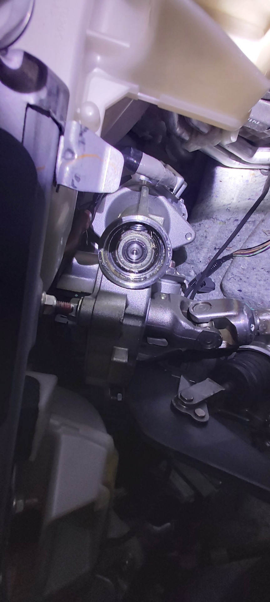 10.Устранение стука в рулевой колонке⚙ — Lexus RX (3G), 3,5 л, 2010 ...