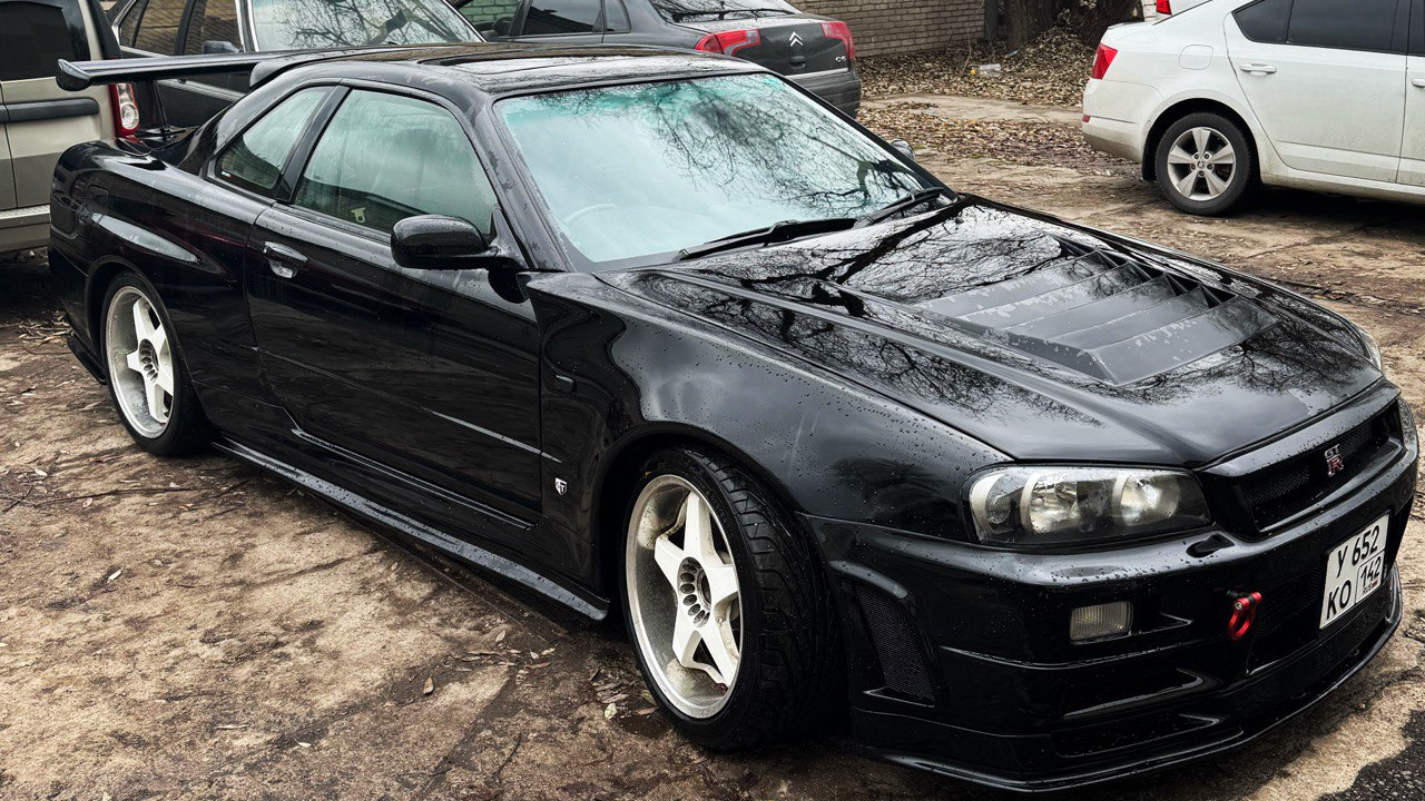 Nissan Skyline (R34) 2.6 бензиновый 1998 | R34 26dett Люк) на DRIVE2