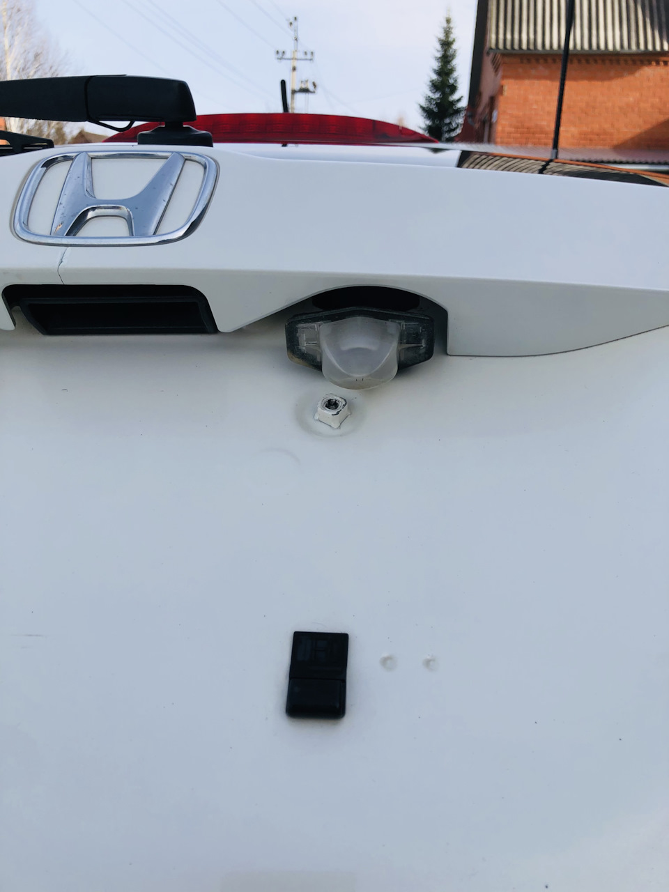 Подсветка и синька с резиной — Honda Stream, 1,8 л, 2008 года ...