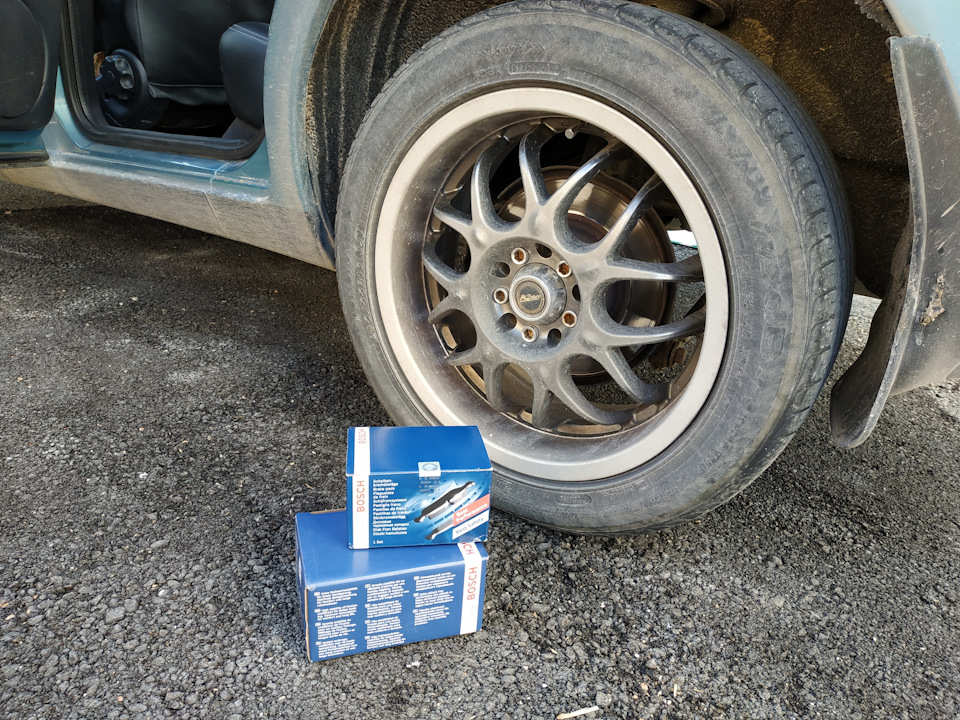 комплекты передних и задних тормозных колодок Bosch — Alfa Romeo 156