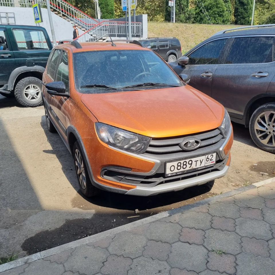 ТО-1 в сервисе — Lada Гранта Cross, 1,6 л, 2022 года | плановое ТО | DRIVE2