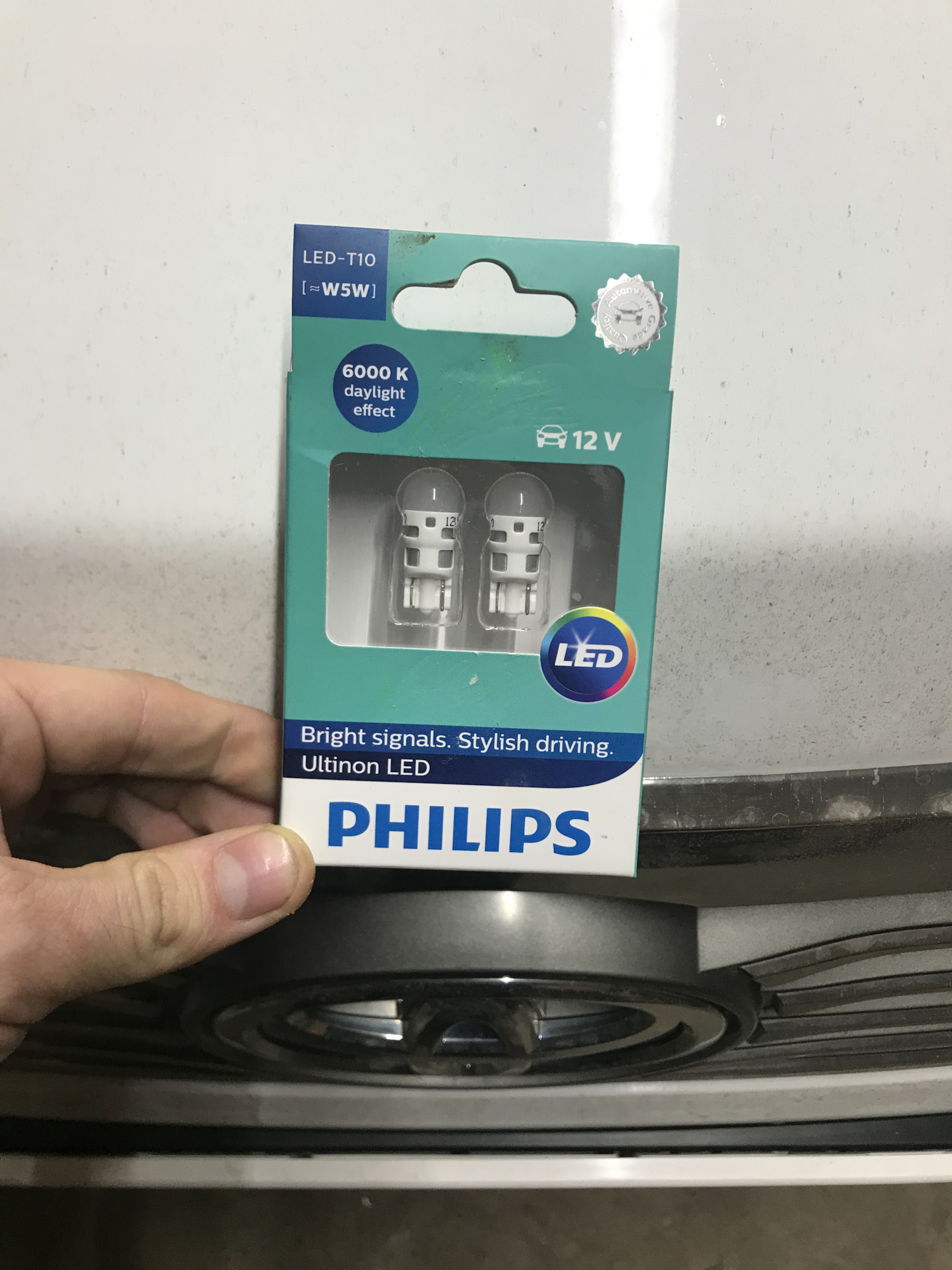 Филипс в габариты — Toyota Camry (XV50), 3,5 л, 2014 года | электроника ...