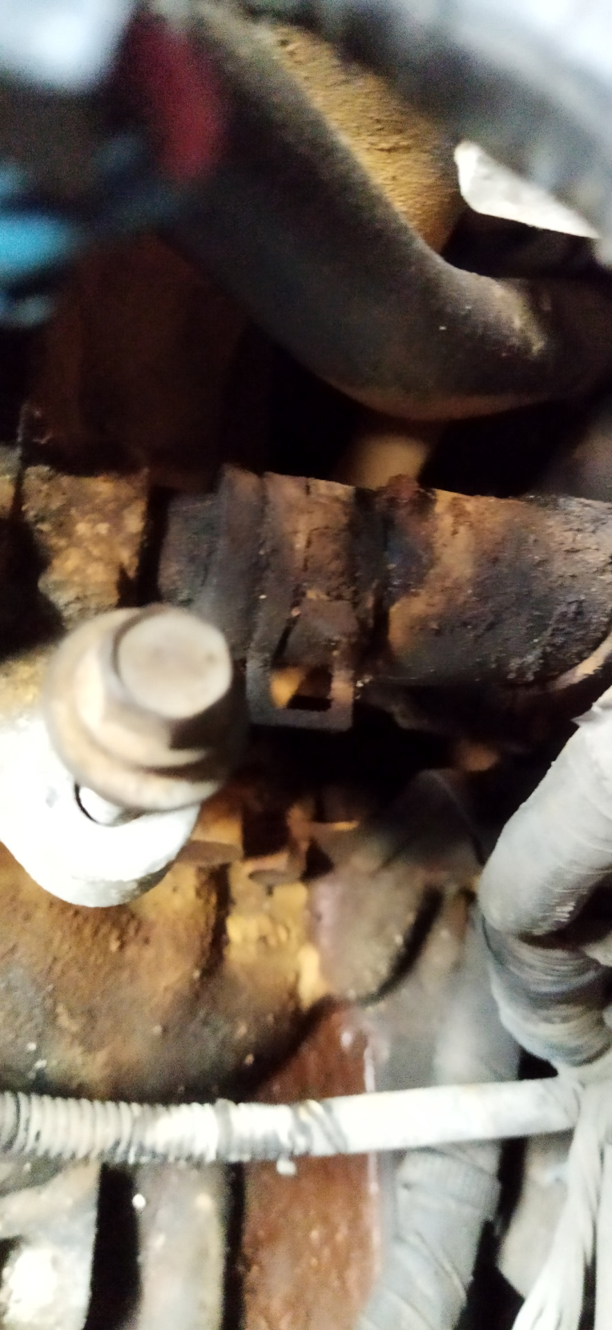 Ревизия патрубков охлаждения на печку — Mazda 626 V (GF), 2 л, 1997 ...