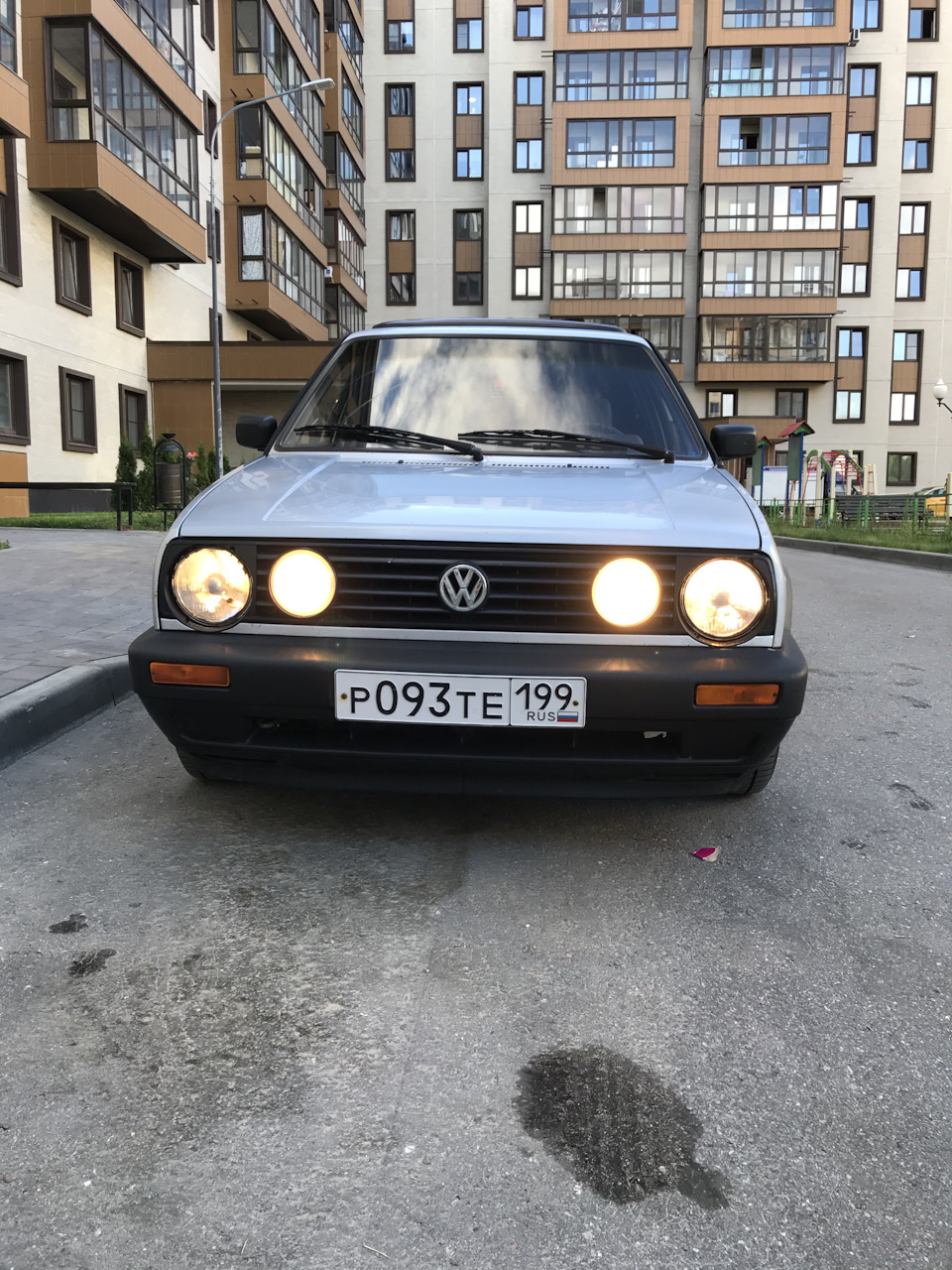 В таком состоянии я ее забрал в 2019 году — Volkswagen Golf Mk2, 1,8 л,  1990 года | покупка машины | DRIVE2