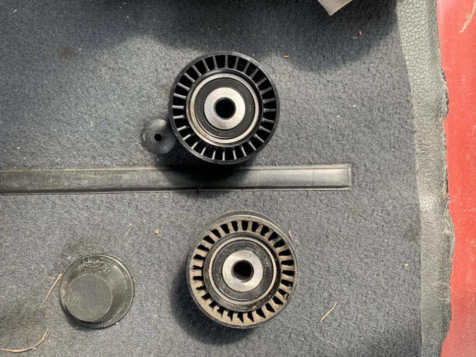 Замена паразитного ролика tu5jp4 — Citroen Berlingo (1G), 1,6 л, 2006 ...