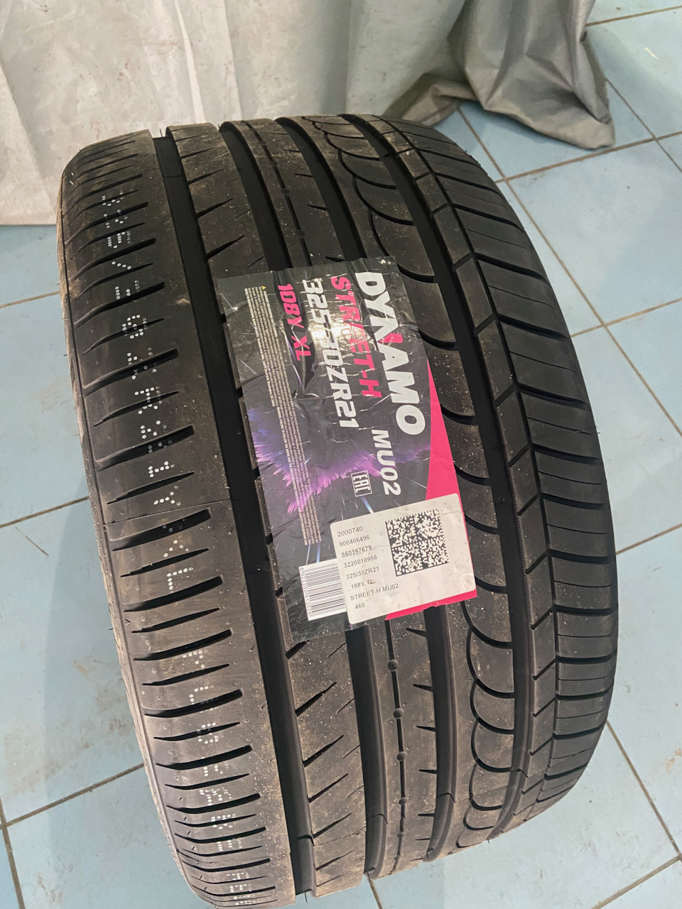 Новая резина Dynamo street-H MU02 325/30 zr21 108Y XL — BMW X5 (E70), 4 ...