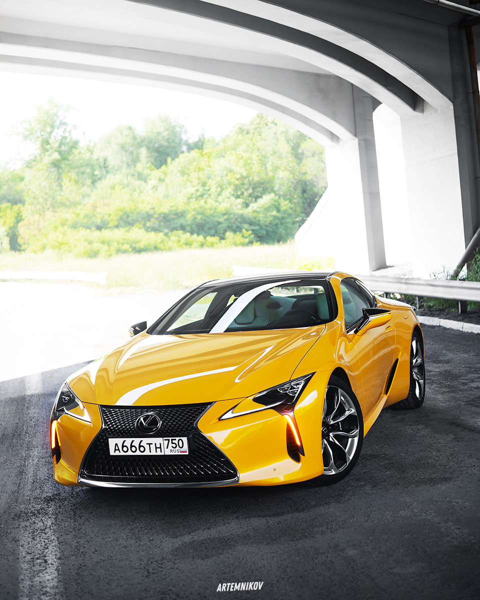 LEXUS LC500 Yellow Edition — Сообщество «Автомобильные Фотографы» на DRIVE2