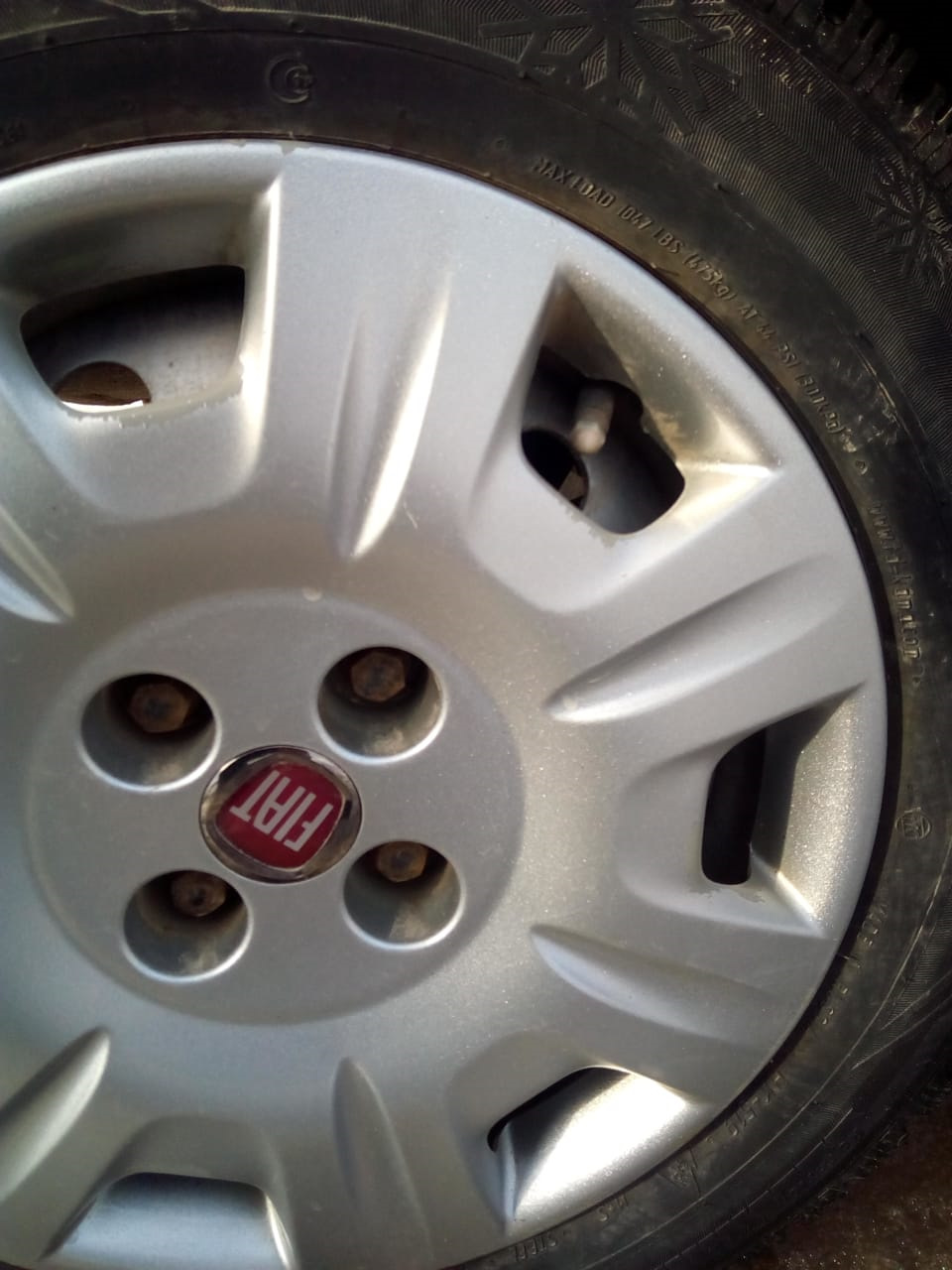 Колпаки от Albea на Punto — FIAT Punto II, 1,2 л, 2003 года ...
