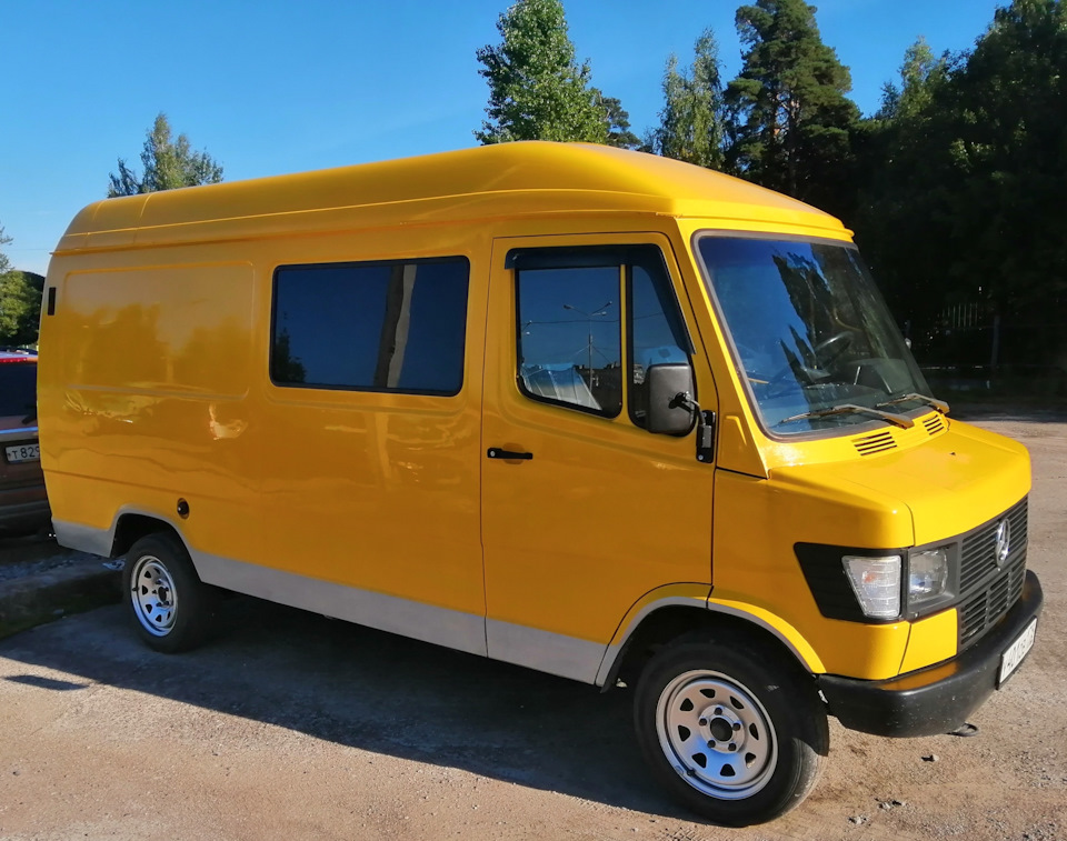 Новые диски Мерсу! — Mercedes-Benz T1, 2,4 л, 1988 года | колёсные ...