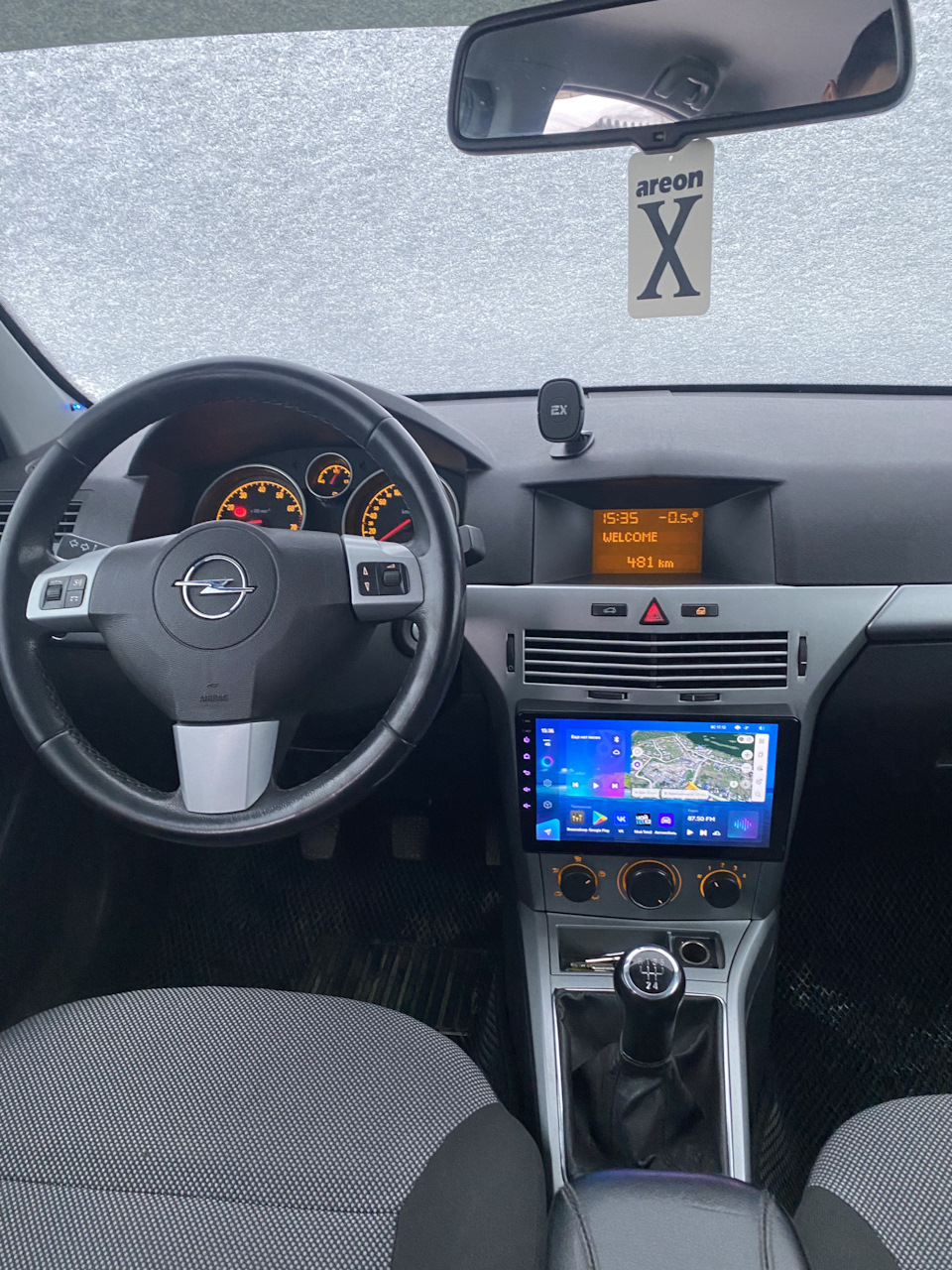 Магнитола — Opel Astra H, 1,6 л, 2009 года | аксессуары | DRIVE2