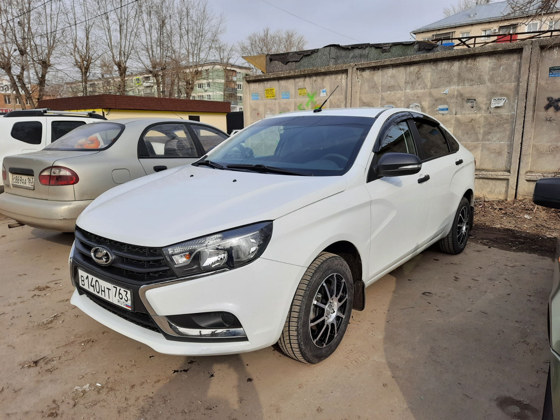 Мойка красотки и замена вентиля на дисках — Lada Vesta, 1,6 л, 2019 ...