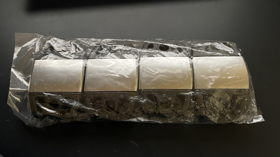 “3. Крабы” для рельс (4 шт) — Opel Astra H