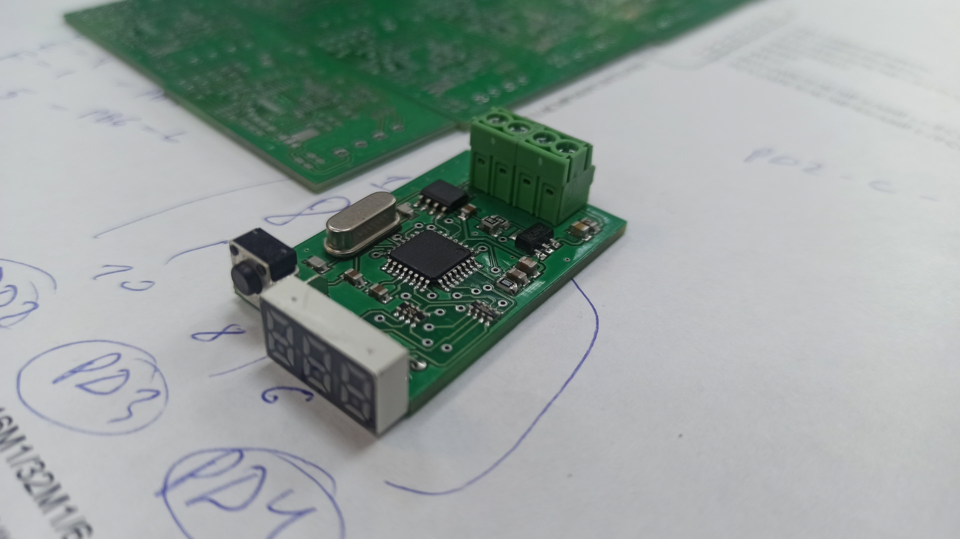 Контроль за температурой двигателя и самодельный бортовой компьютер ...