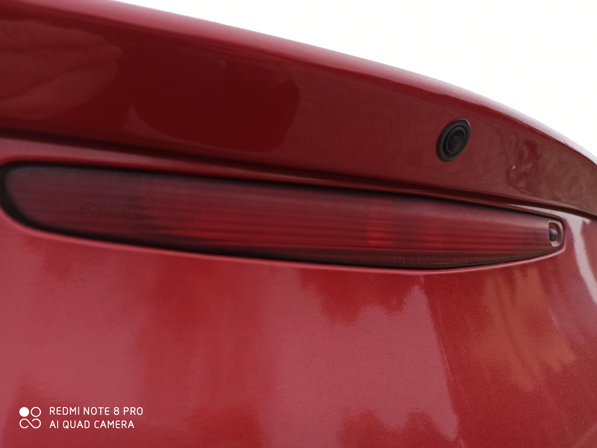 Камера заднего вида в спойлер — Mazda 3 (2G) BL, 1,6 л, 2013 года ...