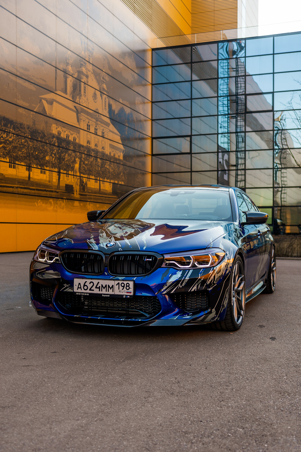 Аэрография на BMW F 90