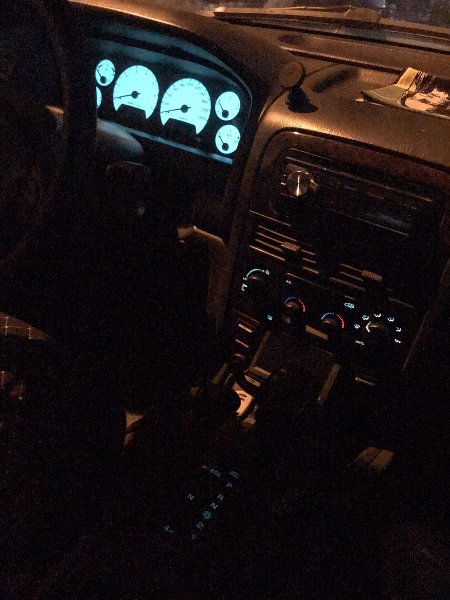 Подсветка климата — Jeep Grand Cherokee (WJ), 4 л, 2001 года | стайлинг ...