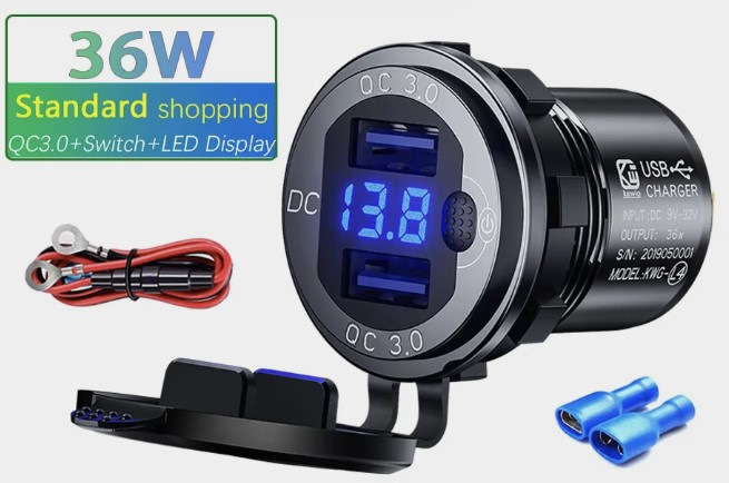 USB зарядка вместо прикуривателя — Mercedes-Benz G-class (W463), 3 л ...