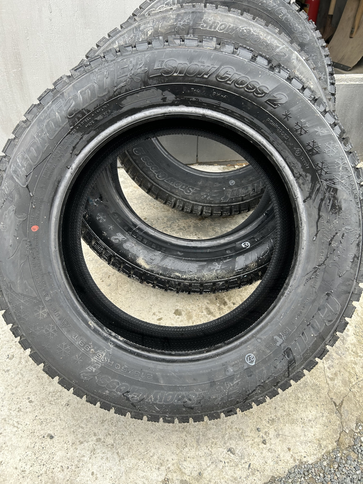 215/60 R16 Cordiant SnowCross2 — Skoda Superb Mk3, 1,4 л, 2019 года ...