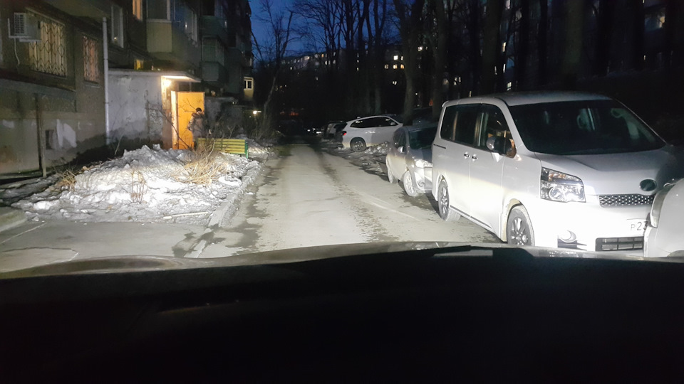 LED лампы в птф. В замен галогена и ксенона. — Nissan Murano II, 3,5 л ...