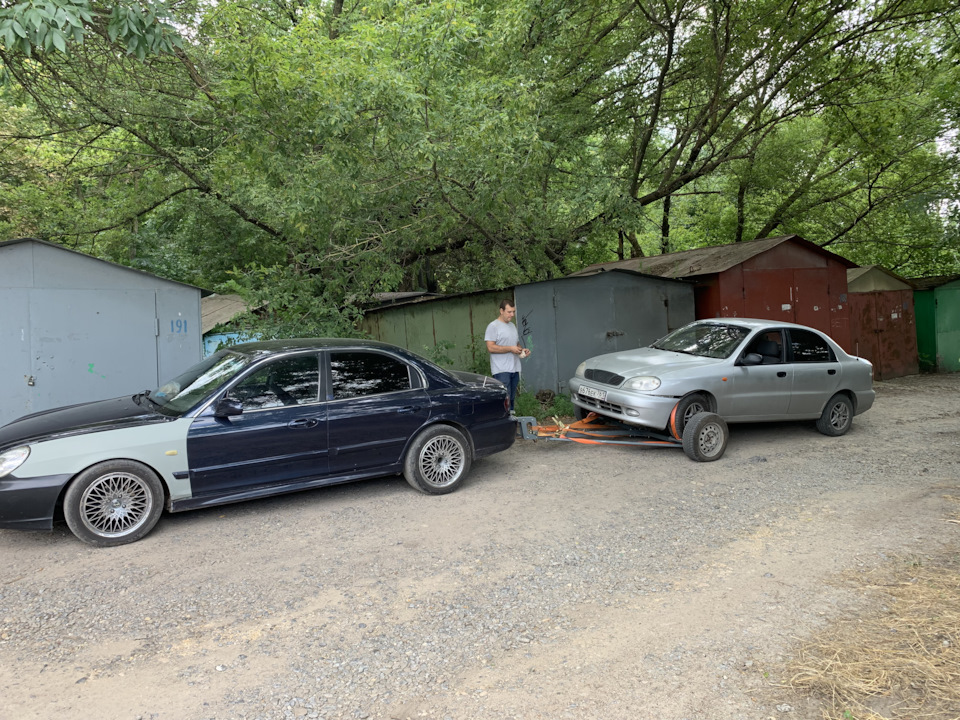 Фото в бортжурнале Hyundai Sonata IV (EF)