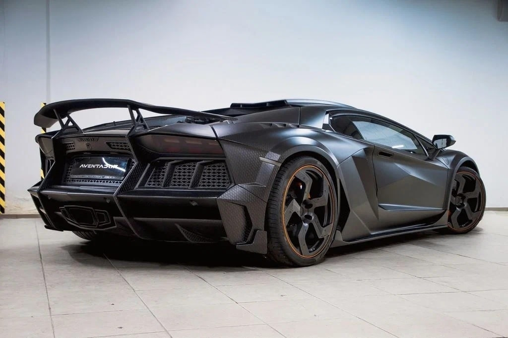 Lamborghini Aventador lp700 4 авто ру Black