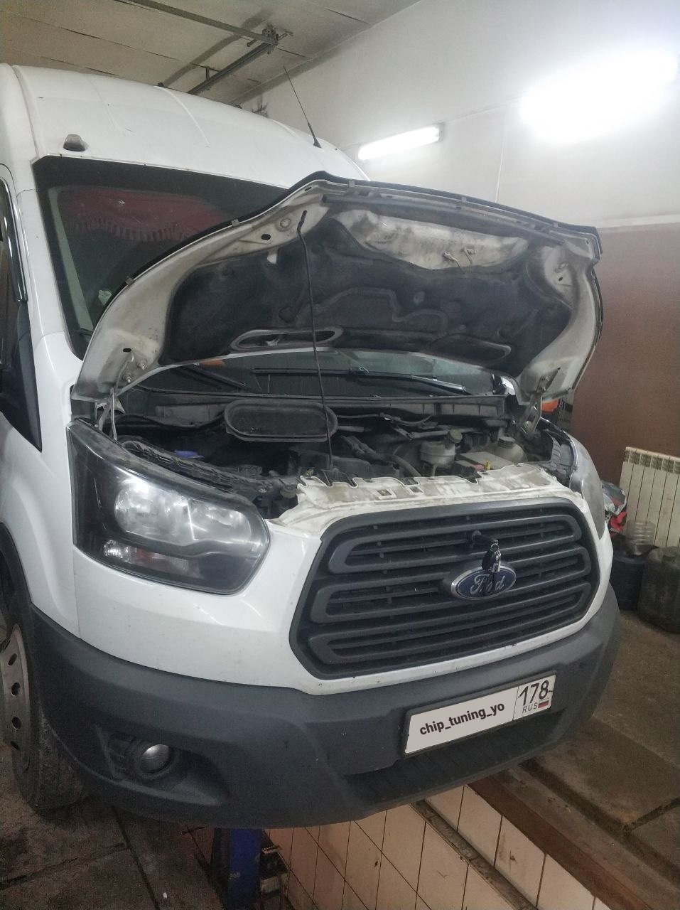 Ford Transit 2.2 (136 л.с) 2019 г. Блок Эбу sid208 — DRIVE2