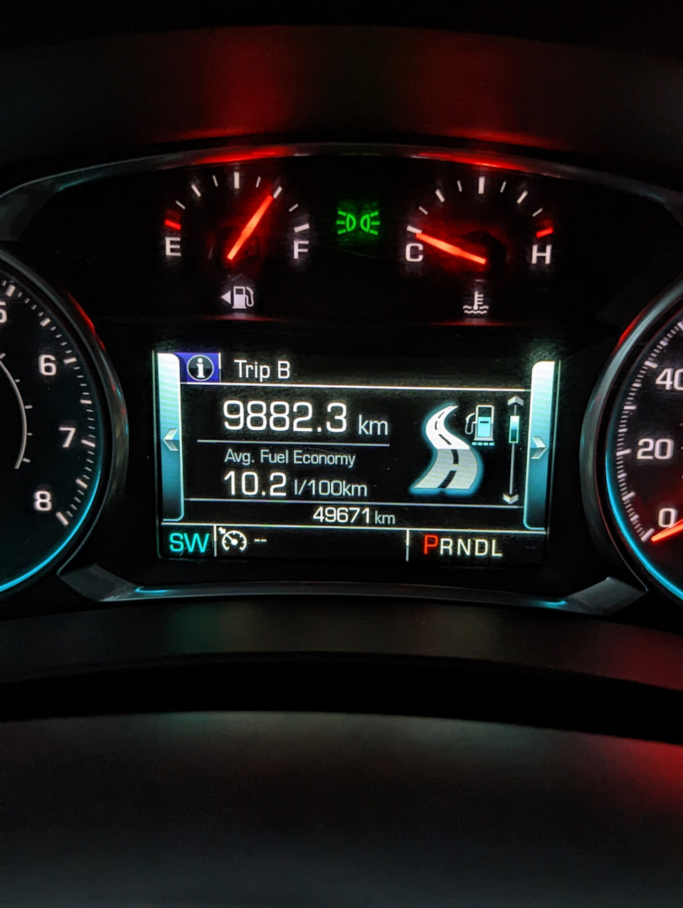 Расход — Chevrolet Equinox (3G), 1,5 л, 2018 года | наблюдение | DRIVE2