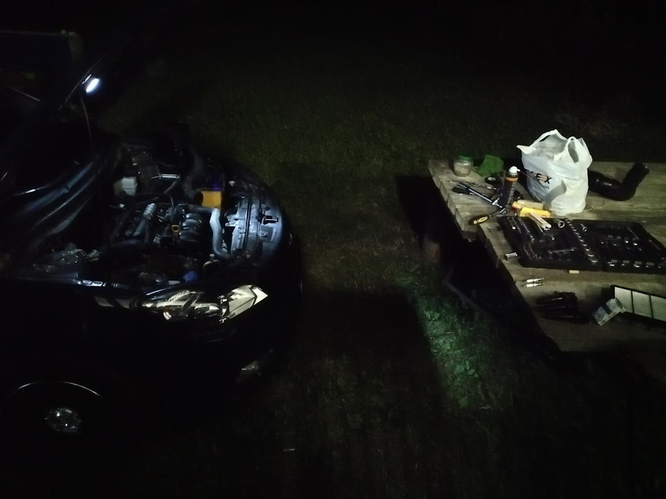 замена свечей, чистка ДЗ 113000км — KIA Ceed (1G), 1,6 л, 2010 года ...