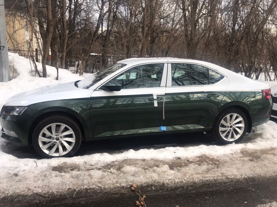 Skoda Octavia a7 Green