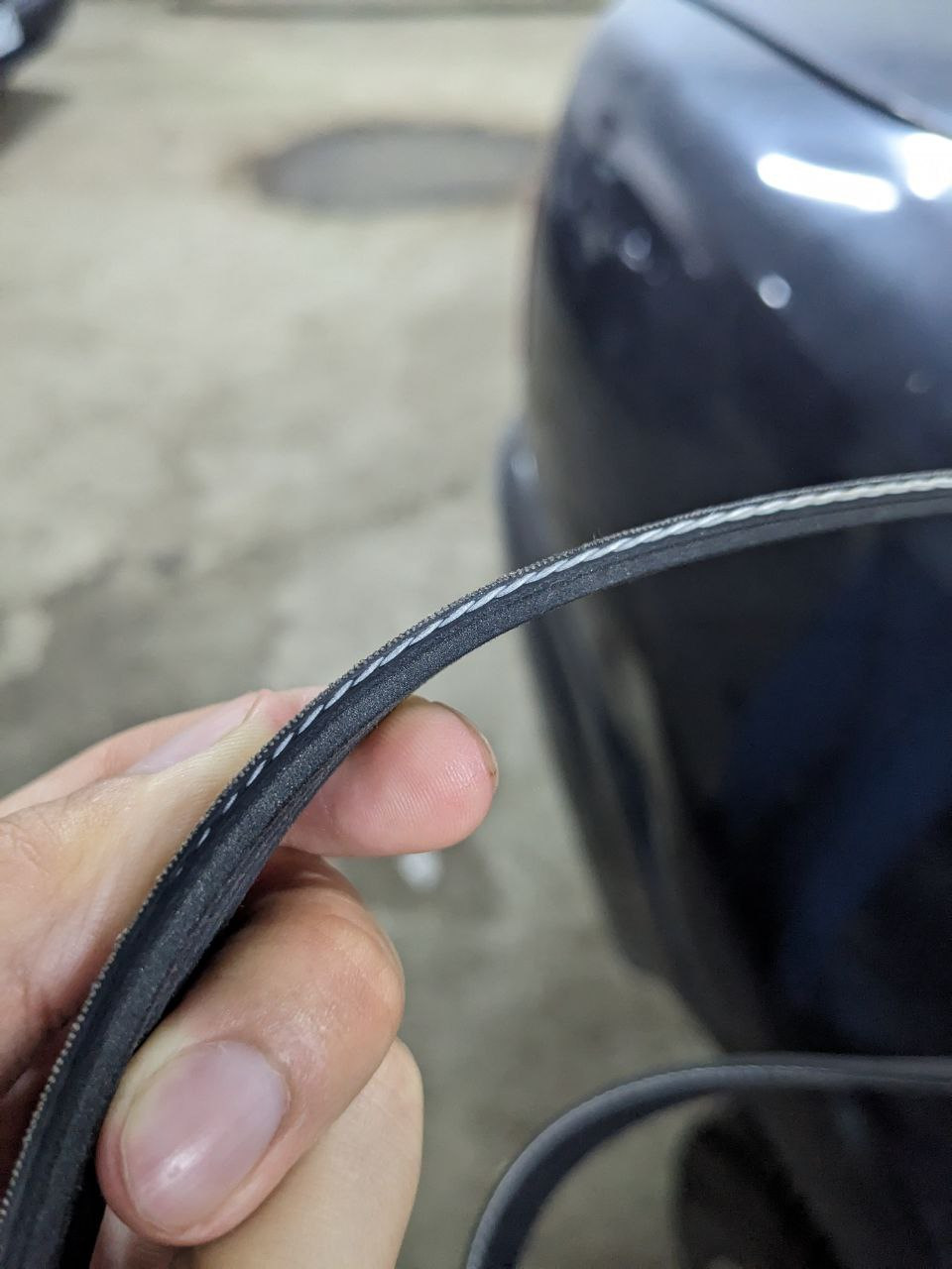 Замена сапуна, сальника коробки и заднего коленвала, и навесных ремней ...