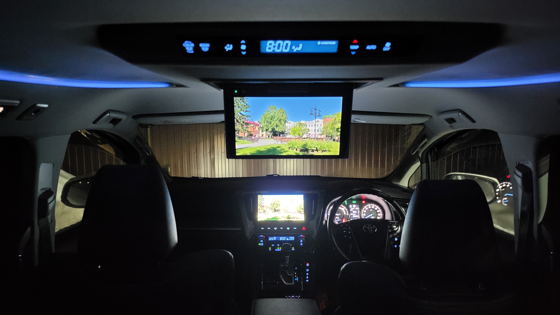 Upgrade штатного головного устройства Toyota Alphard (магнитола NSZN-Z68T),  Android TV по HDMI — Toyota Alphard (3G), 2,5 л, 2019 года | автозвук |  DRIVE2