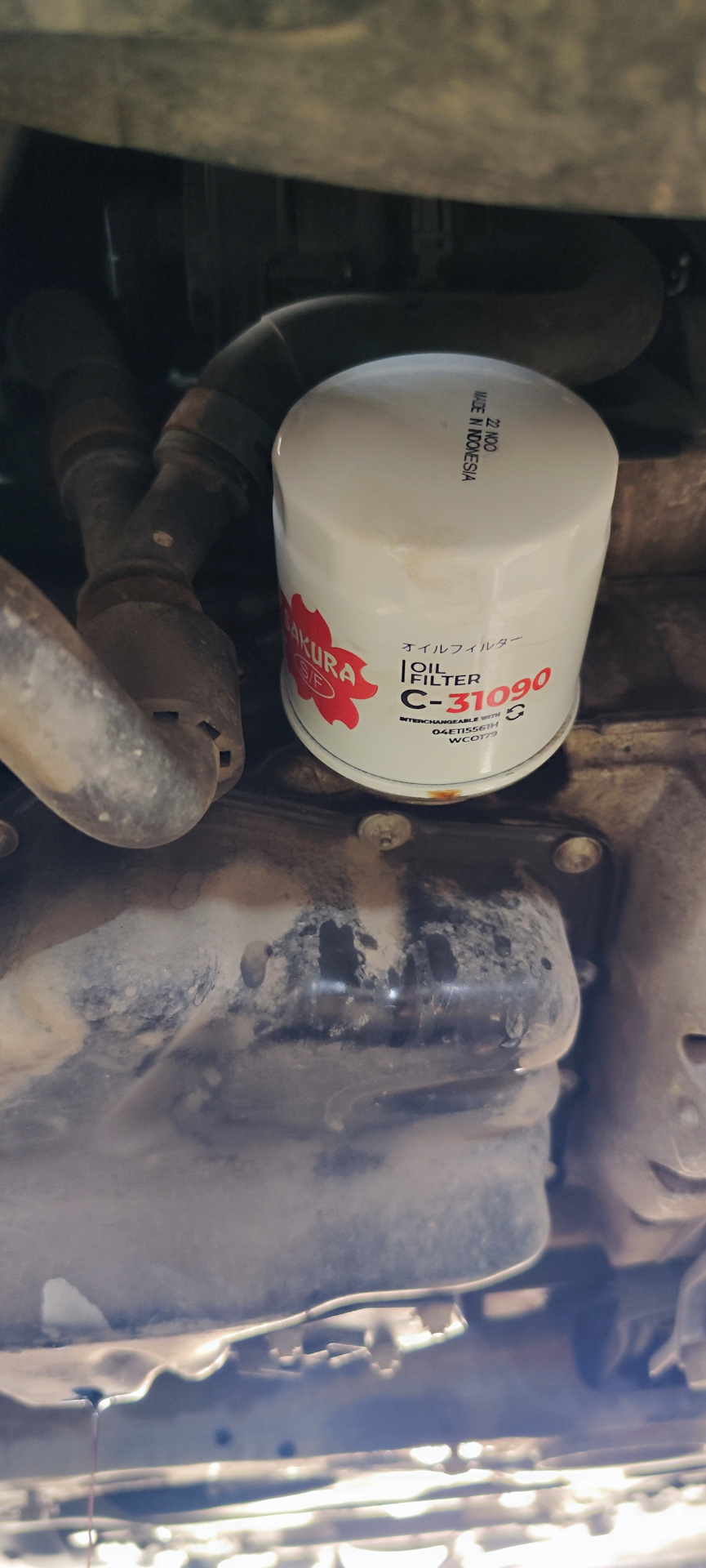 Фото в бортжурнале Skoda Octavia A7 Mk3. Запчасти на фото: C31090