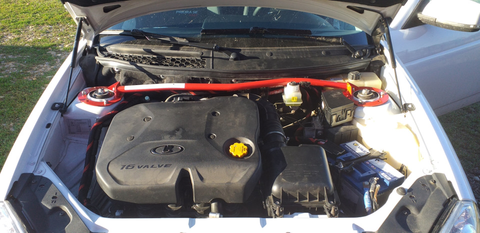 3️⃣3️⃣🔝УСТАНОВКА ПЕРЕДНЕЙ РАСПОРКИ ДЛЯ ЛАДЫ ПРИОРЫ . — Lada Приора ...