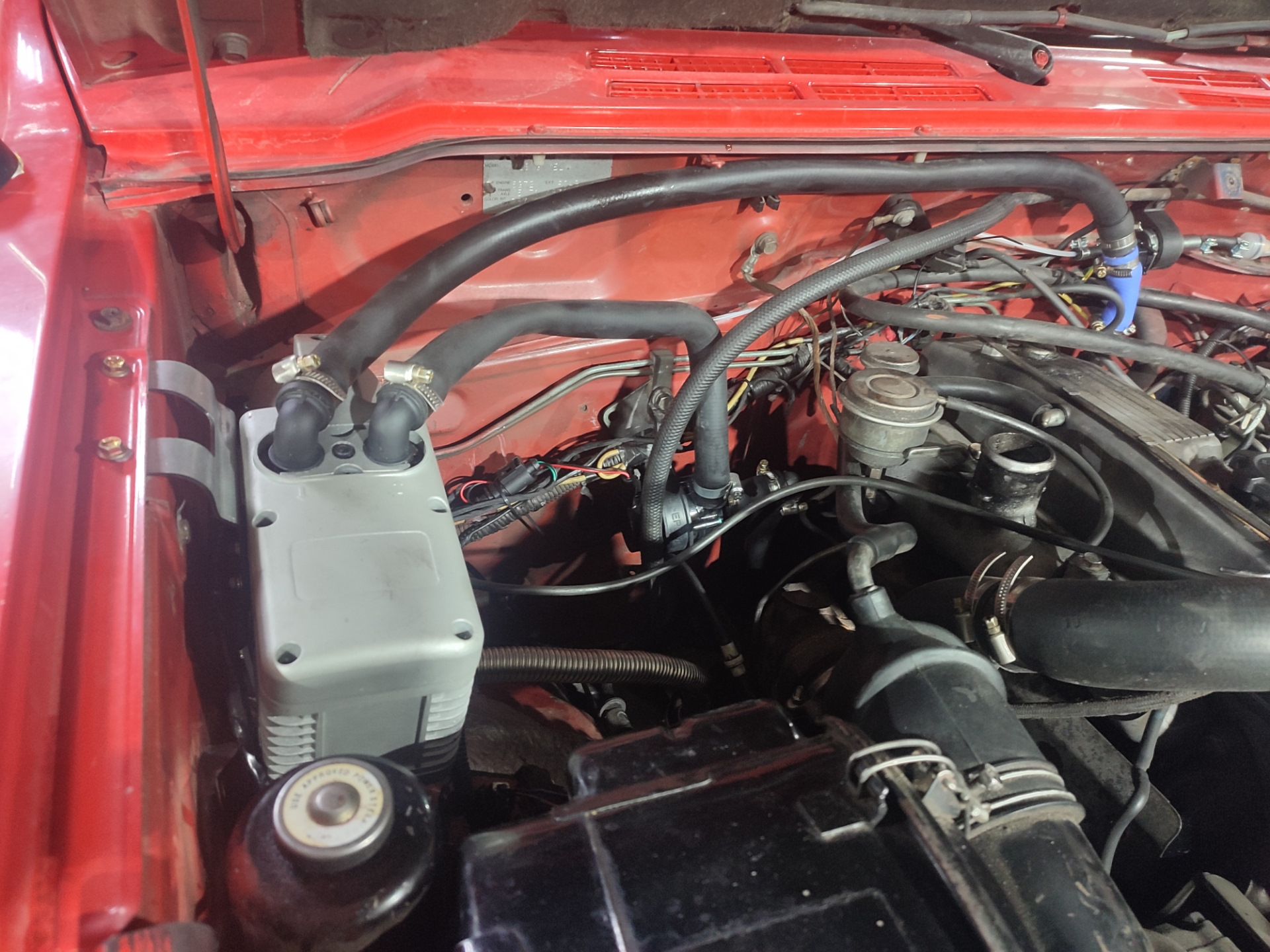 Предпусковой подогреватель — Mitsubishi Pajero (2G), 2,5 л, 1993 года ...