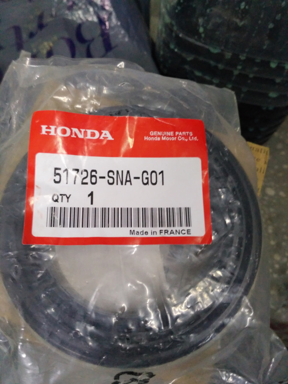 51726SNAG01 подшипник опорный Honda | Запчасти на DRIVE2