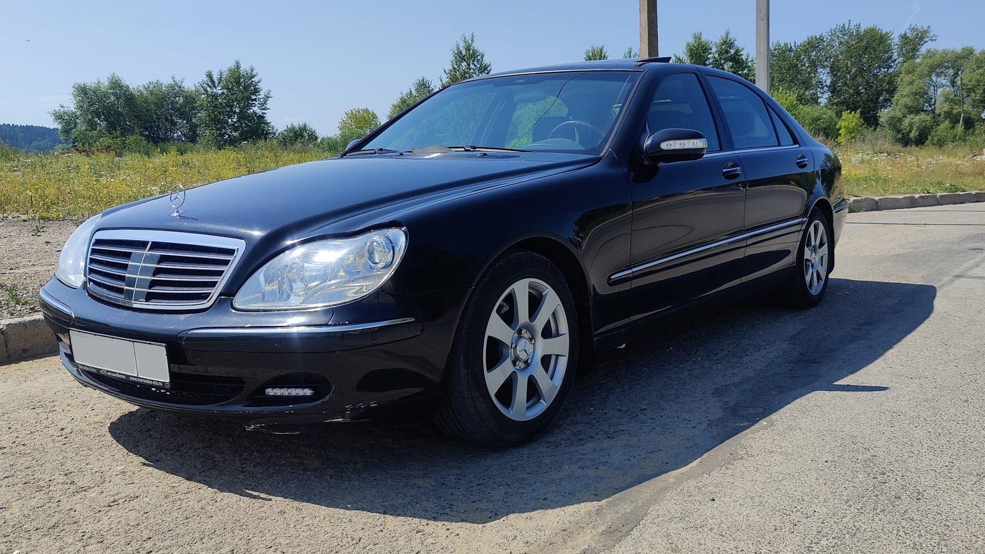 Mercedes-Benz S-Class (W220) 3.7 бензиновый 2003 | Long на DRIVE2