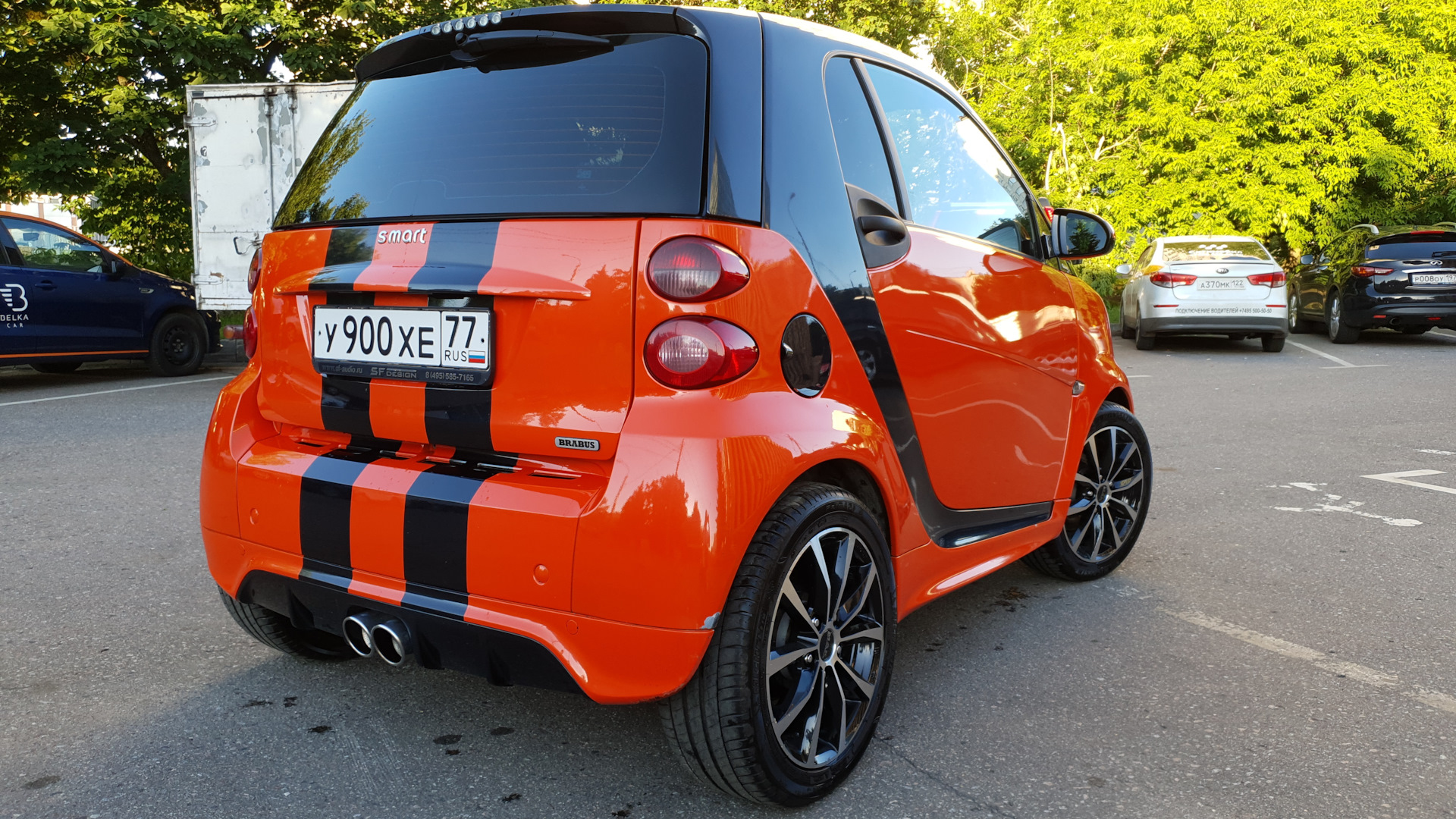 Smart fortwo (2G) 1.0 бензиновый 2015 | Brabus на DRIVE2