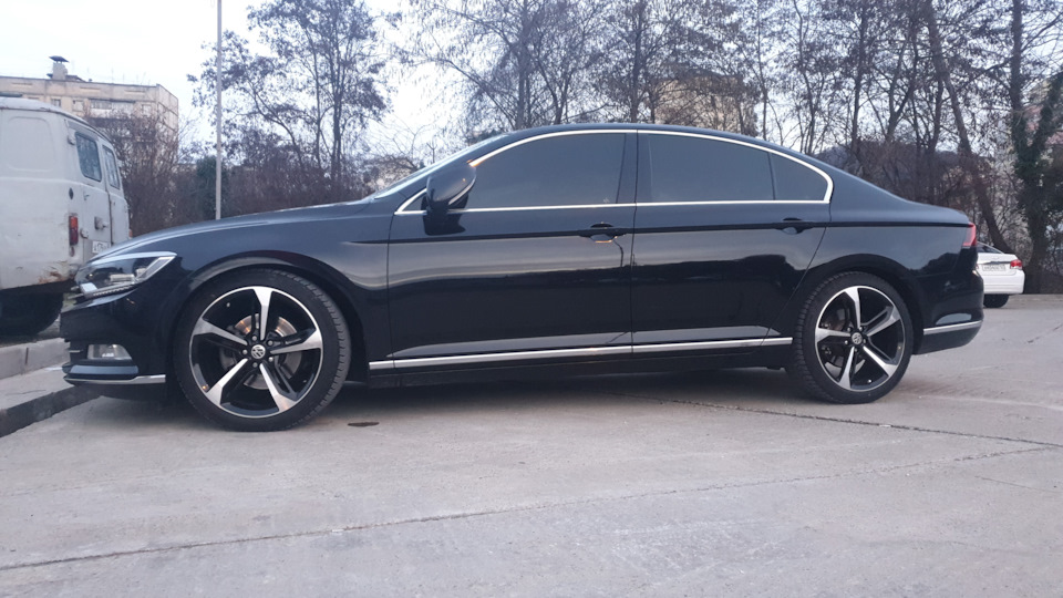 Занижение — Volkswagen Passat B8, 2 л, 2018 года | тюнинг | DRIVE2
