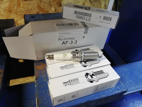 5960L5 Свеча зажигания Citroen Peugeot Citroen | Запчасти на DRIVE2