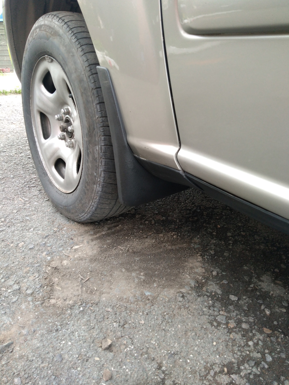 Антигравий — Nissan X-Trail I (t30), 2 л, 2003 года | своими руками ...