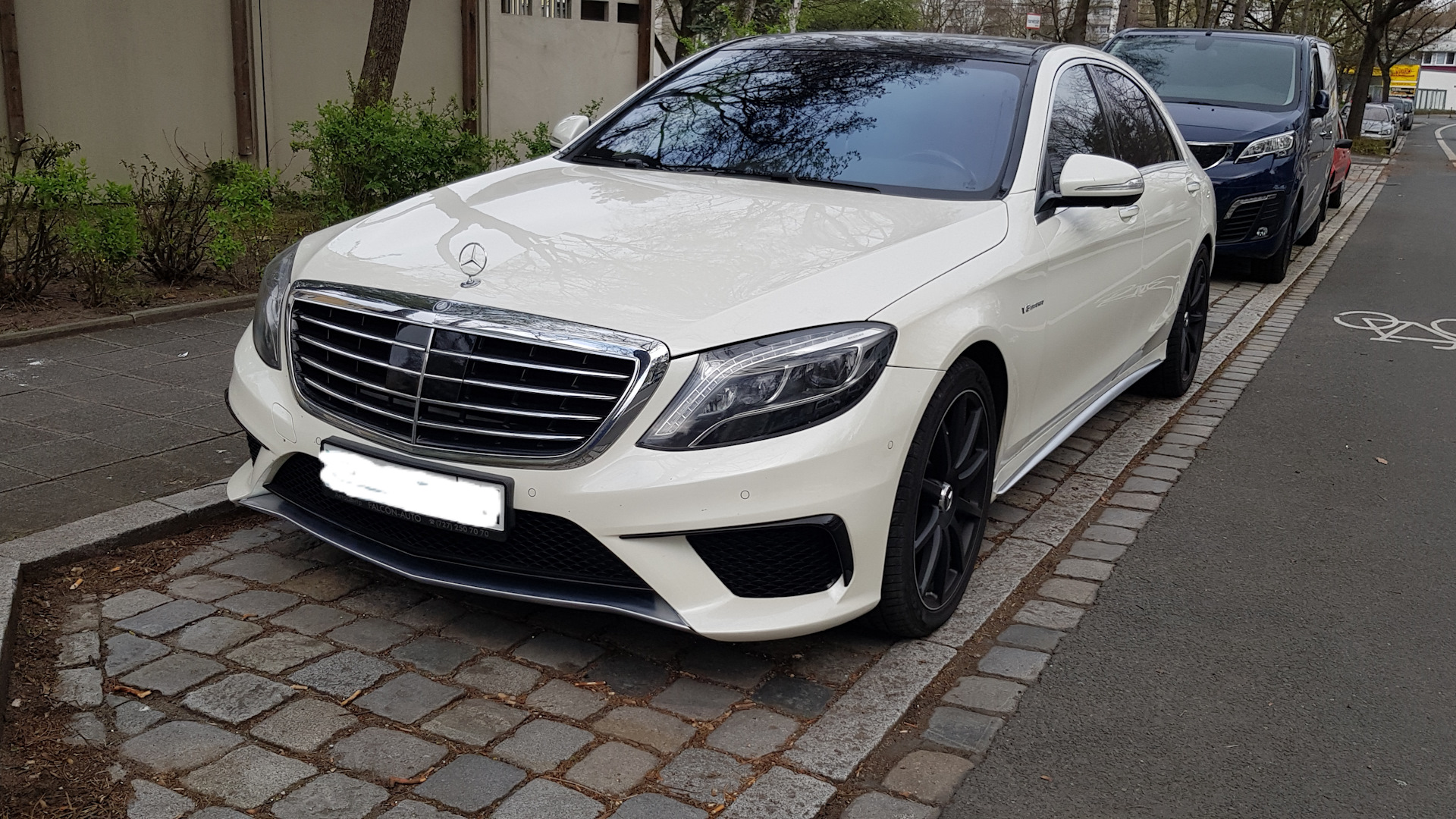 Mercedes-Benz S 63 AMG (W222) 5.5 бензиновый 2015 | Белый перламутр. на  DRIVE2