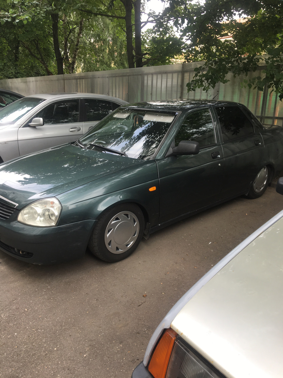 Занижение — Lada Приора седан, 1,6 л, 2008 года | тюнинг | DRIVE2