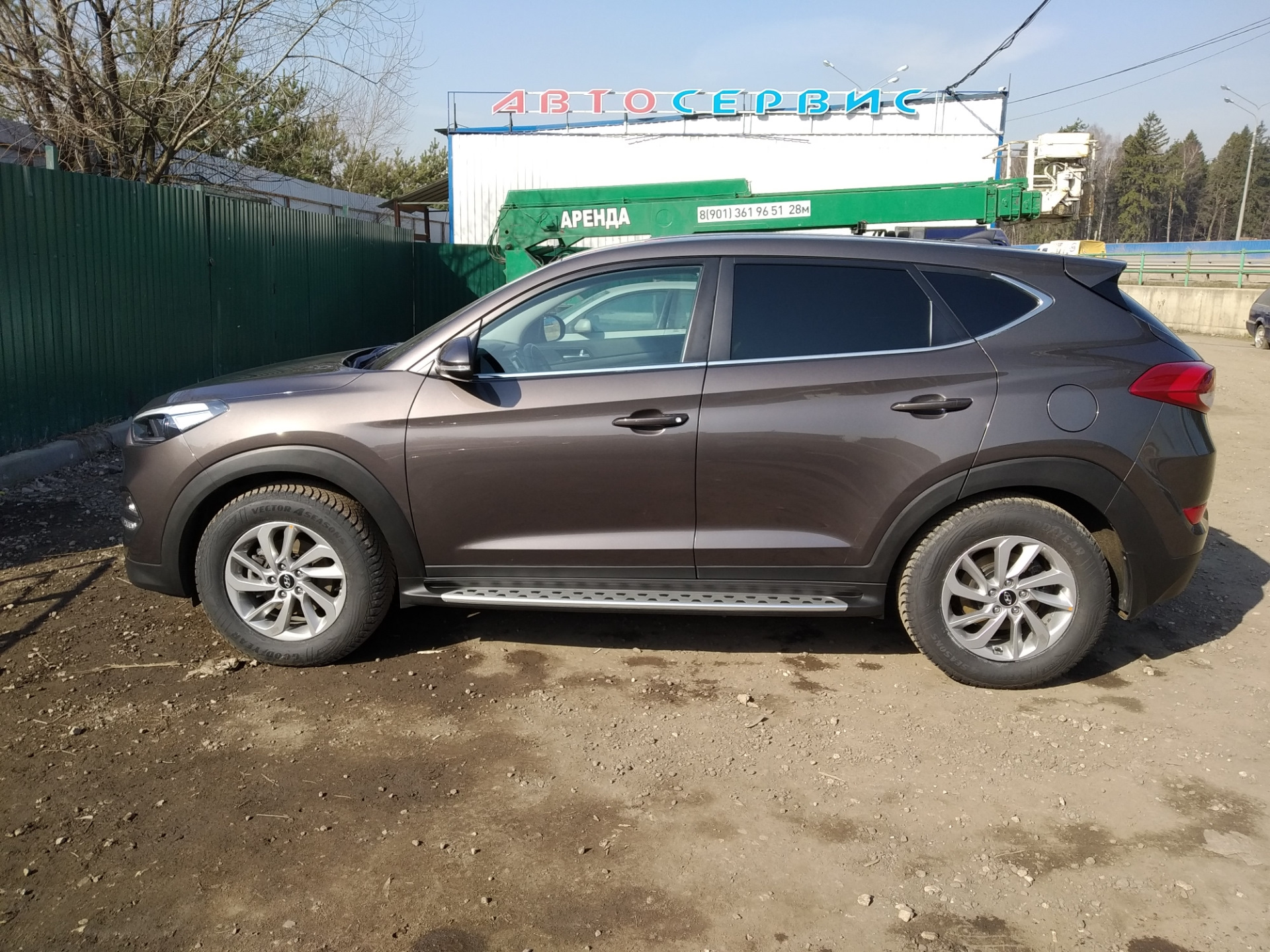 Переобувка 235/65/17 — Hyundai Tucson (TL), 2 л, 2017 года | шины | DRIVE2