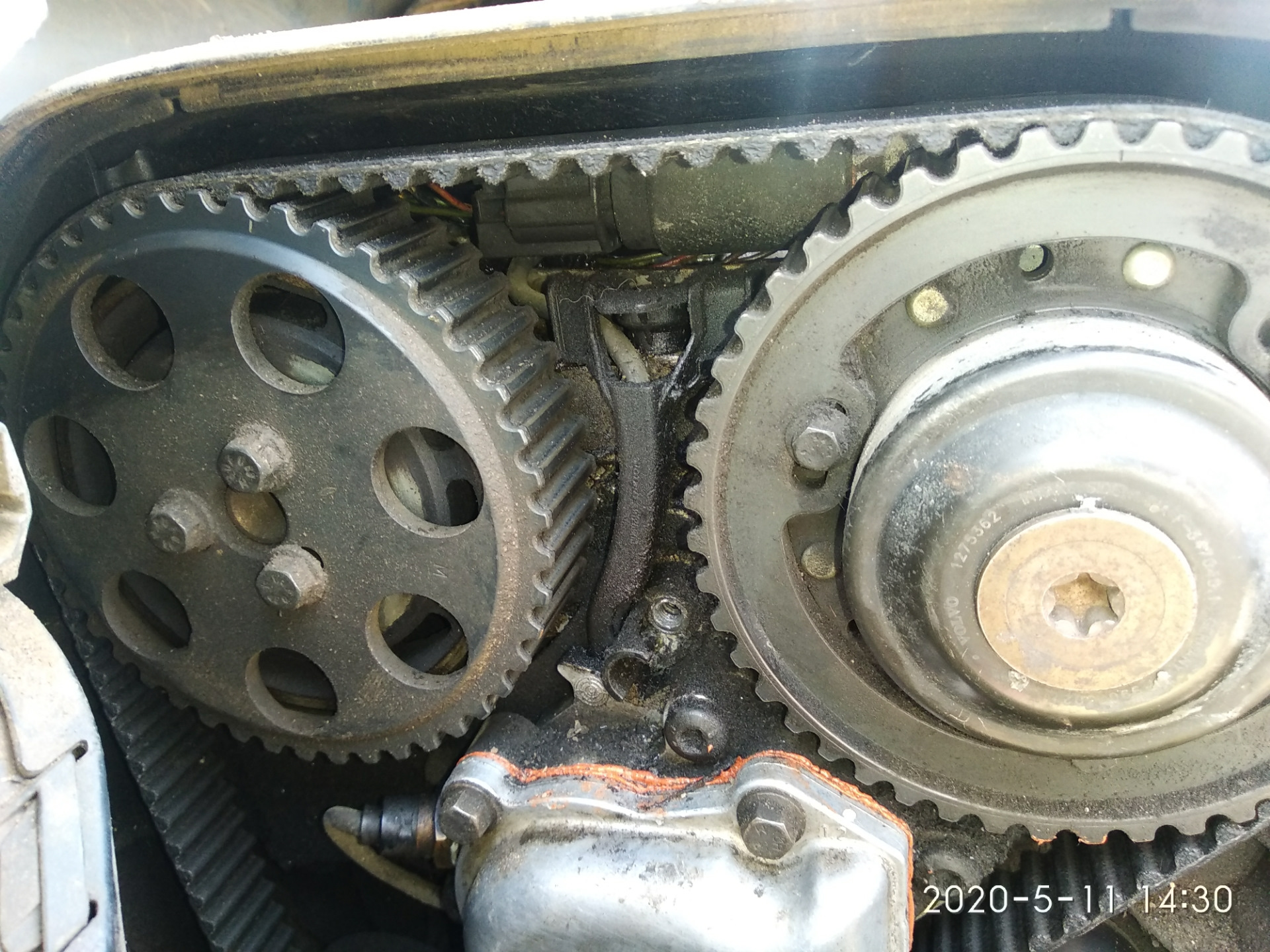 Помпа, грм — Volvo S80 (1G), 2,9 л, 2000 года | поломка | DRIVE2