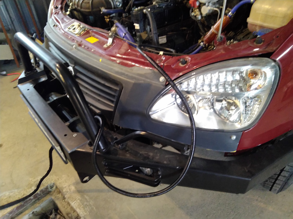 64. Подключение лебедки. Блок управления. — ГАЗ Соболь 4х4, 2,7 л, 2017 ...