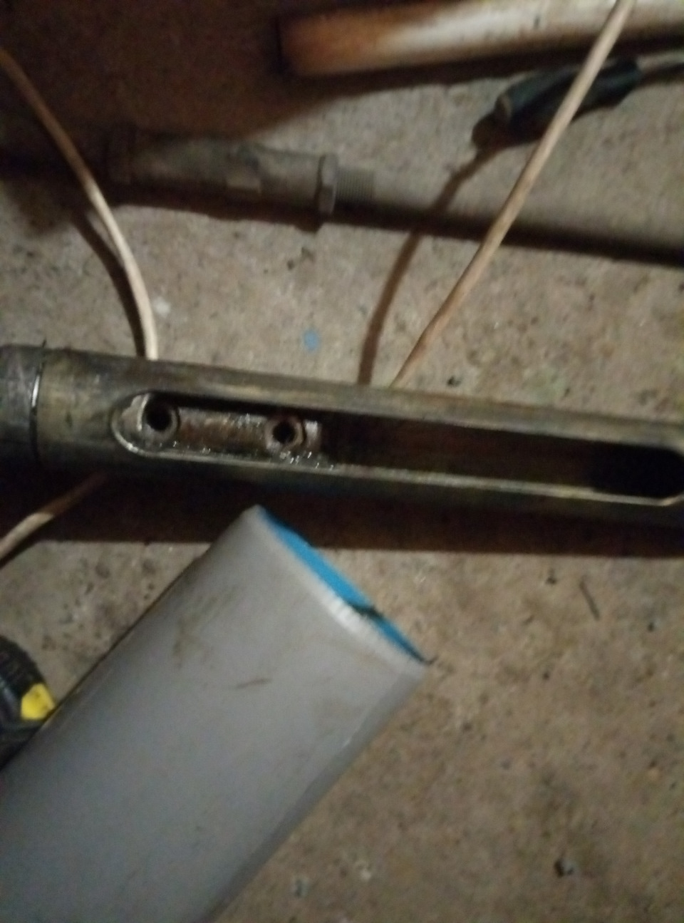 Первые работы: замена карданчика на калиновский и ремонт рулевой рейки ...